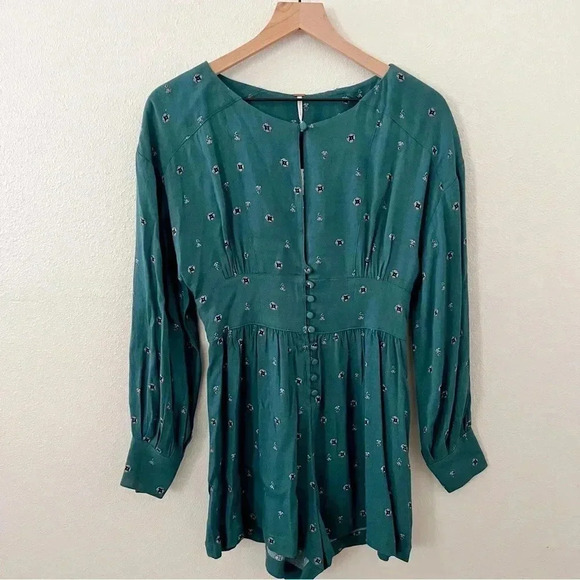 NWT Free People Love Grows Romper - Picture 3 of 10
